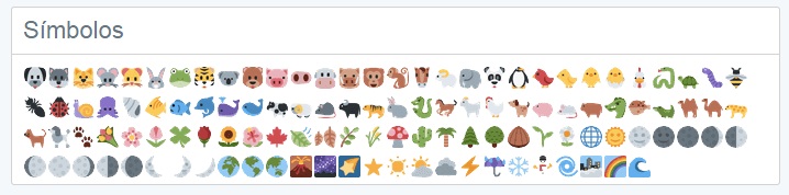 emoji twitter simbolo