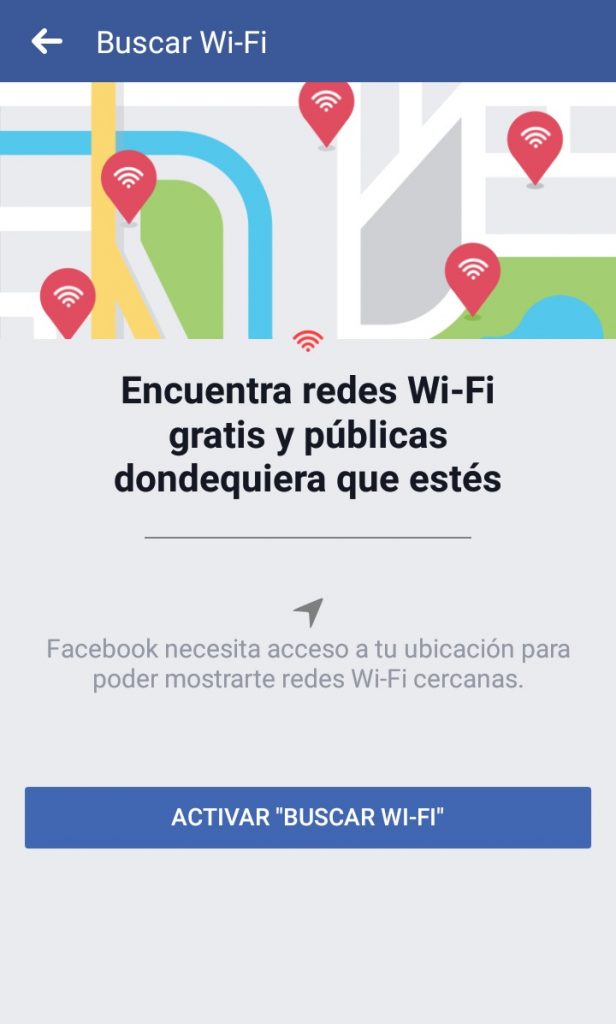 Cómo encontrar wifi gratis con la app de Facebook