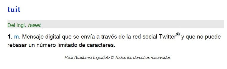 Tuit o Tweet | Maria en la red